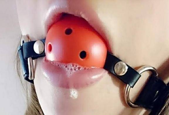 鼻フックと口枷と…(*ﾉｪﾉ)ｷｬ