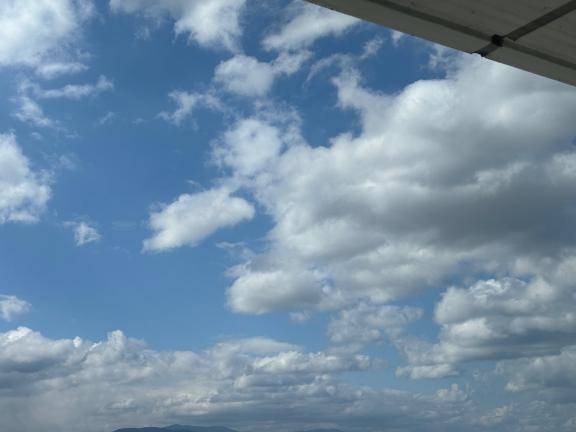 久しぶりに見た空､､??