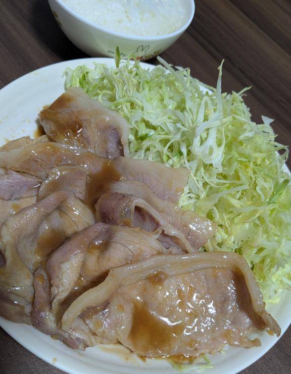 どこかの人妻ん家の晩ご飯