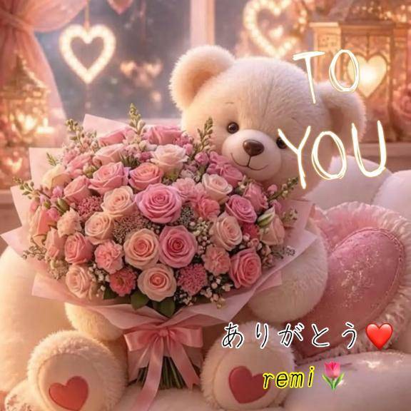 thank you??　たくさんのありがとう??