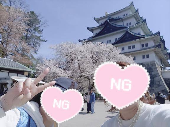 桜?が散る前に…