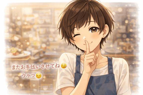 ありがとうございました?