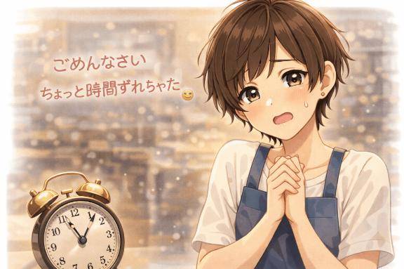 時間変更のお知らせ??