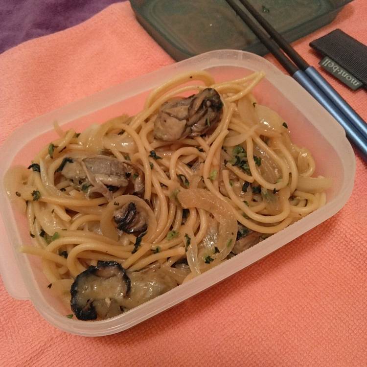 牡蠣パスタ??