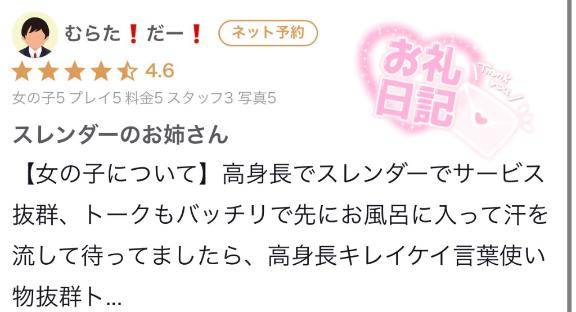 【お礼写メ日記】