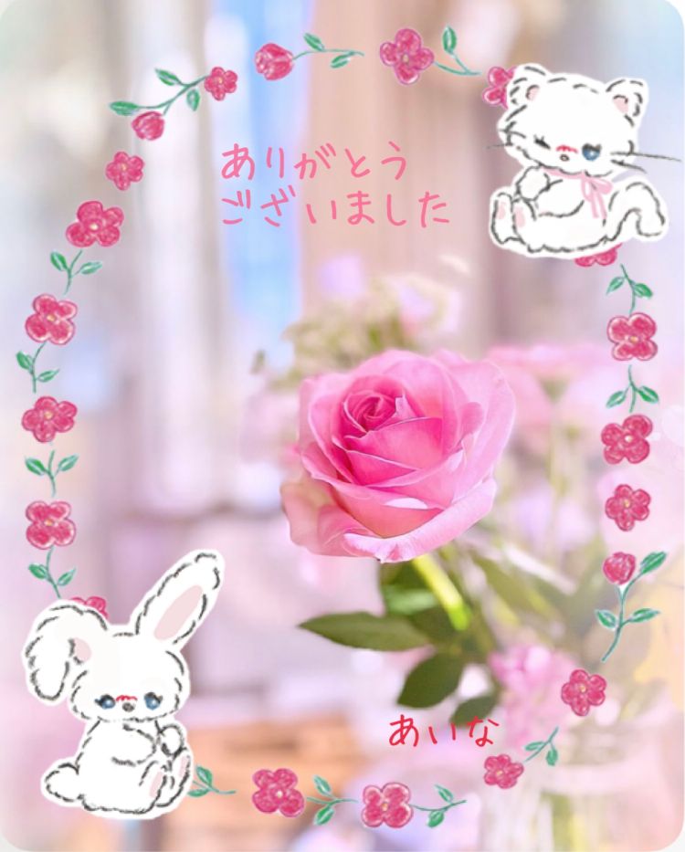 今日のお礼💝