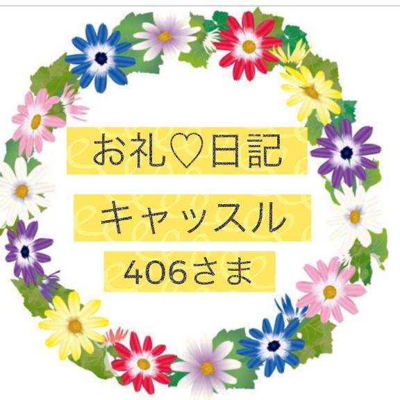お礼日記?キャッスル406さま