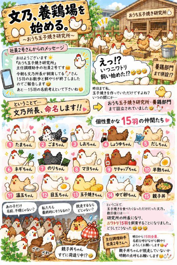 独り言日記???(養鶏場始める)