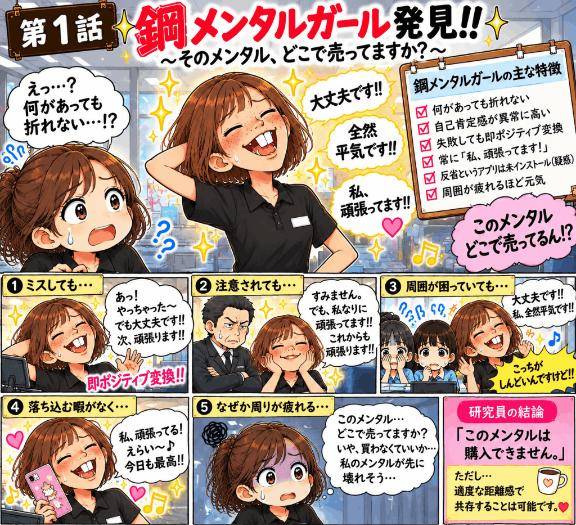 独り言日記???(??新連載！鋼メンタルガール観察日記)