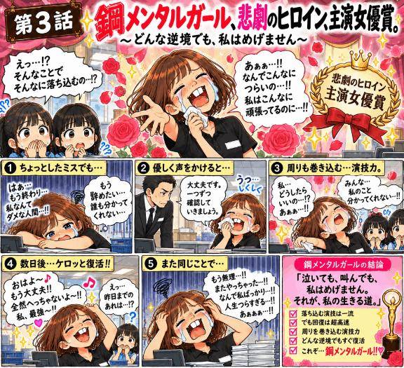 独り言日記???(??鋼メンタルガール観察日記③)