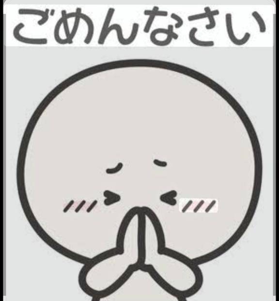申し訳ございませんでした(´；ω；`)