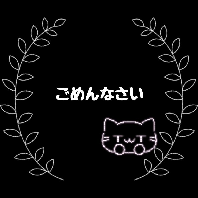 sorry(´・ω・｀)