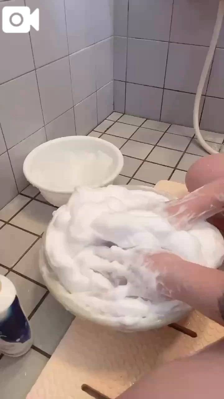 🫧泡洗体の密着🫧