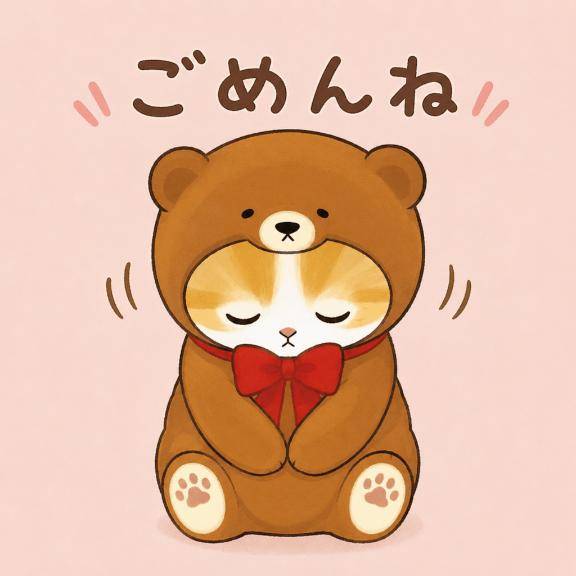 ごめんね??