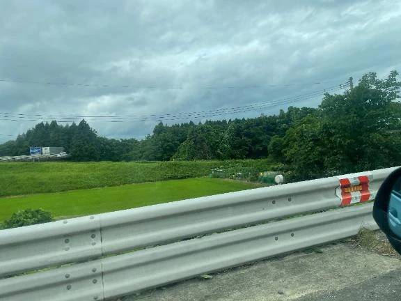 地元は田んぼだらけでした🌾