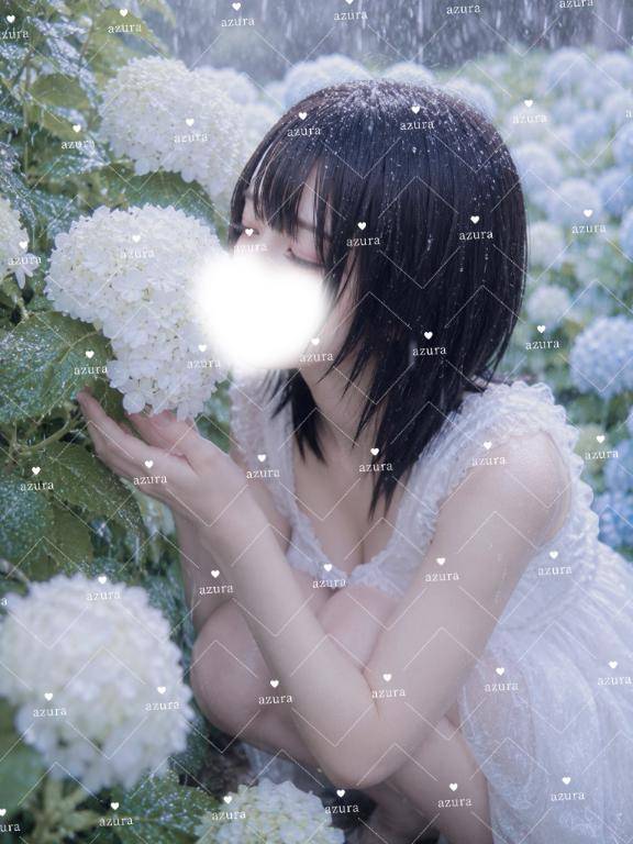 ???白い紫陽花???