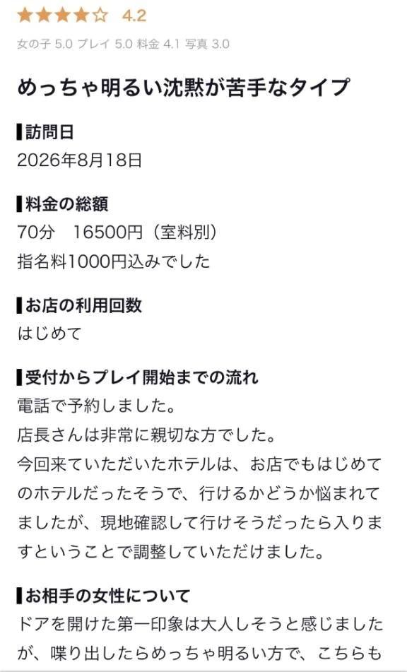 【お礼写メ日記】
