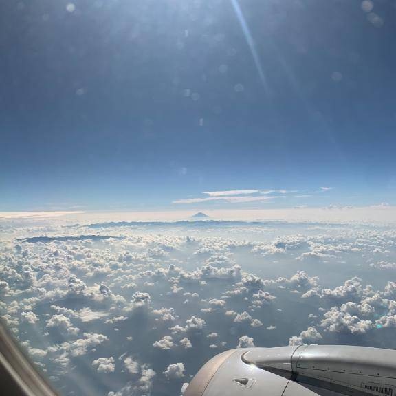 空の上から??