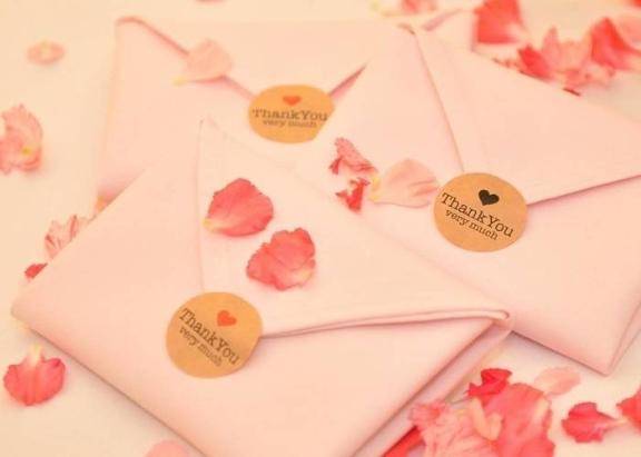 お礼のラブレター??