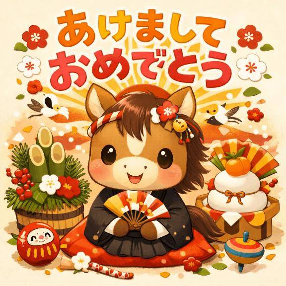 ＊あけましておめでとうございます＊