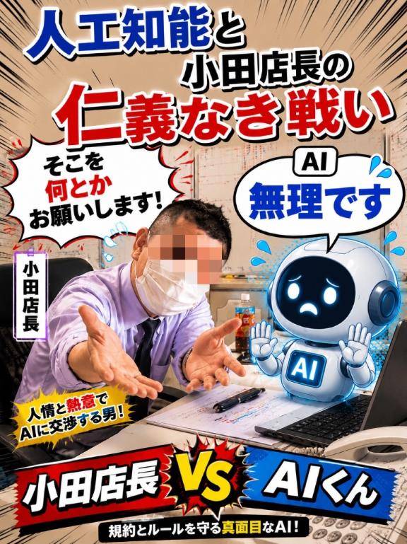?:AI vs 小田店長。