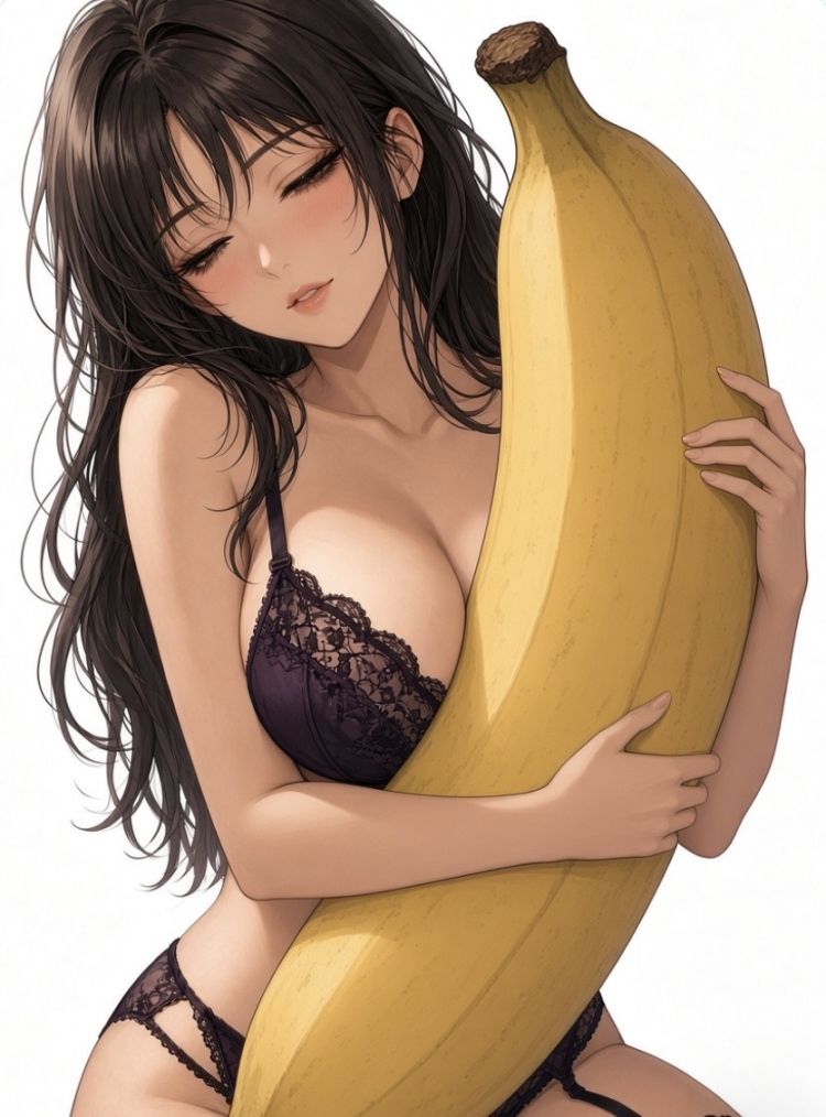 週末にバナナ🍌を😋