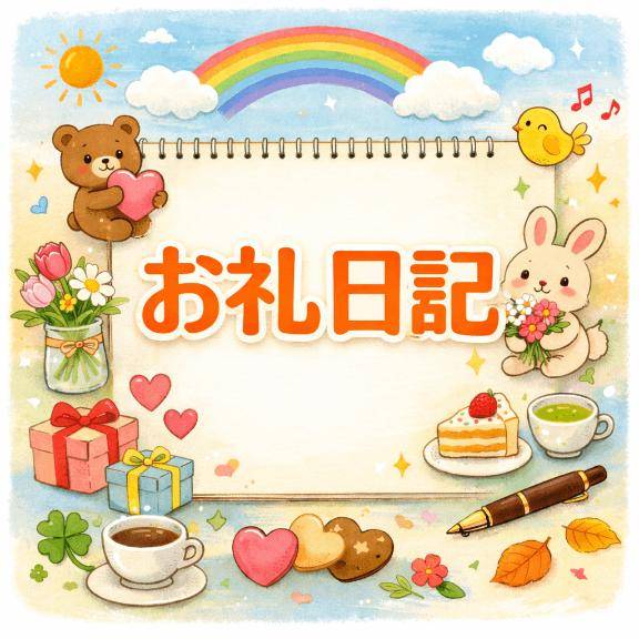 💌お礼日記💌