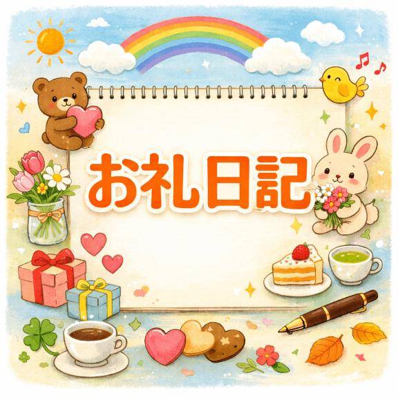 💌お礼日記💌