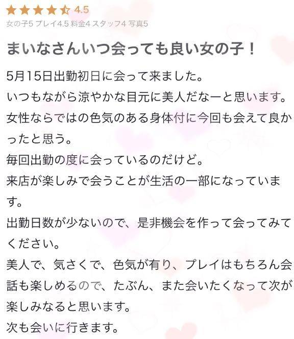 【お礼写メ日記】