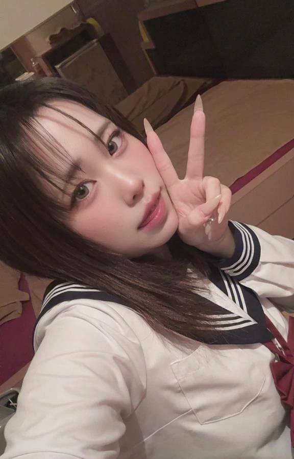制服でお迎え💛