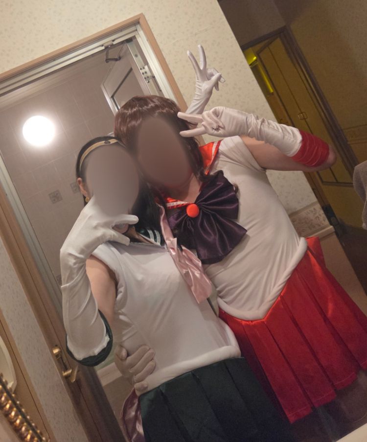 2人でセー○ー戦士🪄︎︎💫💫