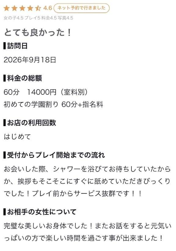 【お礼写メ日記】