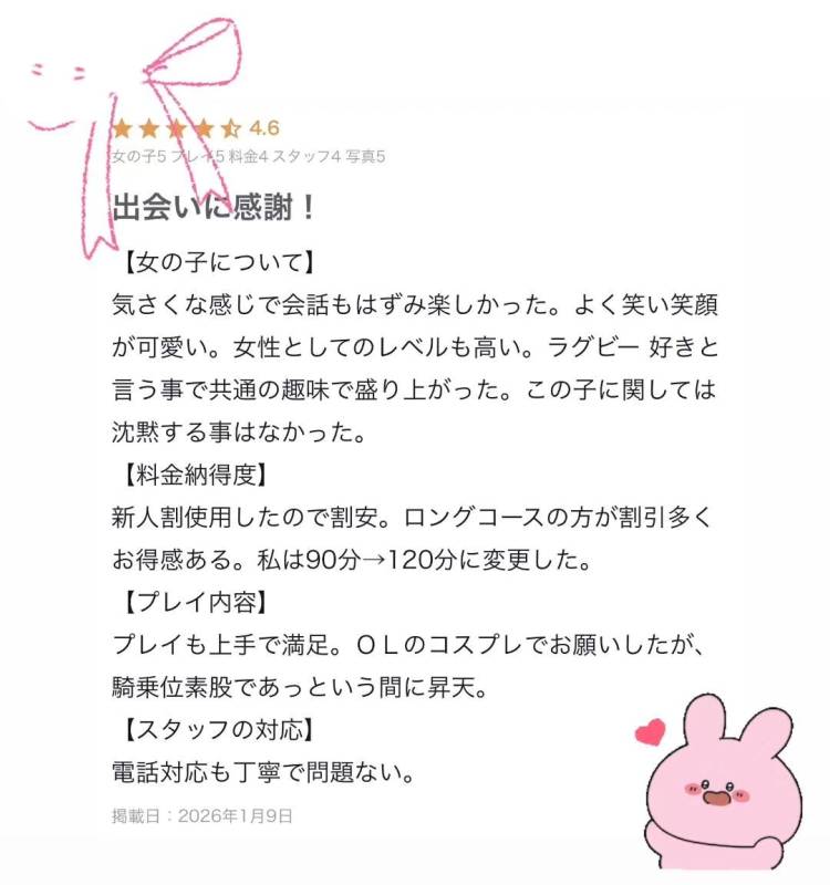 【お礼写メ日記】