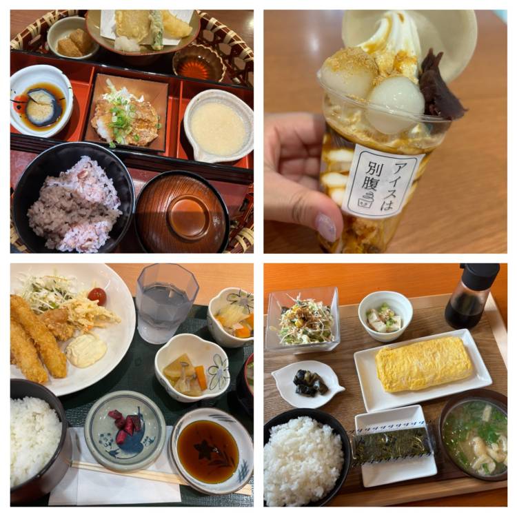 最近は和食を食べる様に
