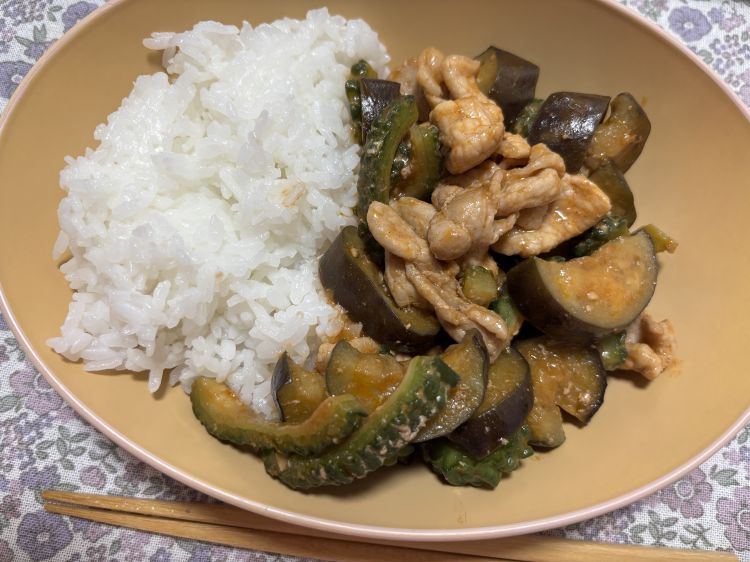 夕食