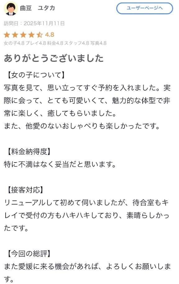 口コミのお礼🕊💌