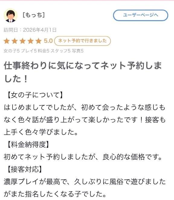 【お礼写メ日記】