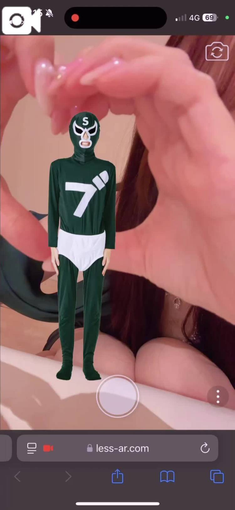 ブラウザでしか撮れないから加工無くてお顔の1部でも出すのむり(ヾノ・∀・`)ムリムリ