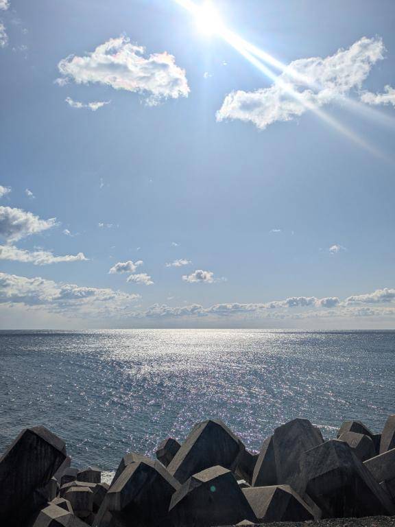 いざ太平洋へ♪