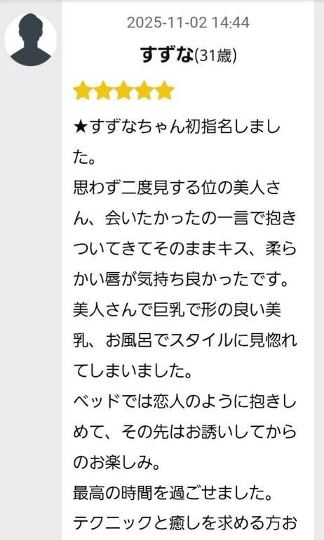 口コミありがとうございます！