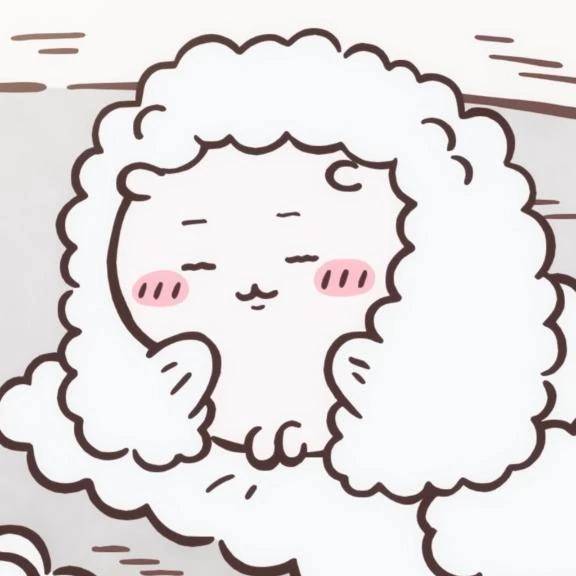 お目覚め🐏🤍