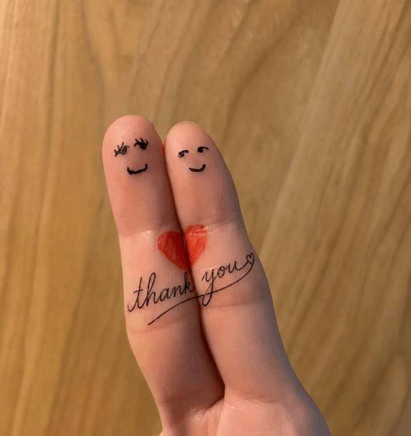 お礼♡