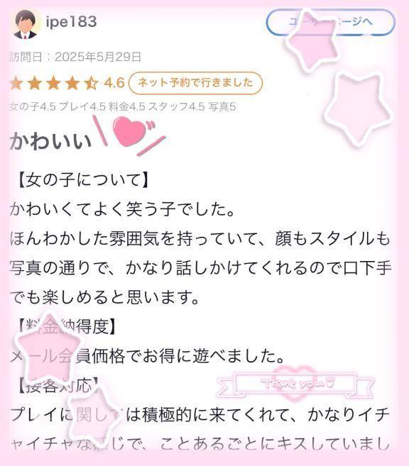 🎀🍒【お礼写メ日記】