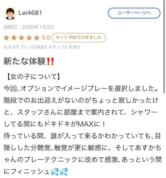 【お礼写メ日記】