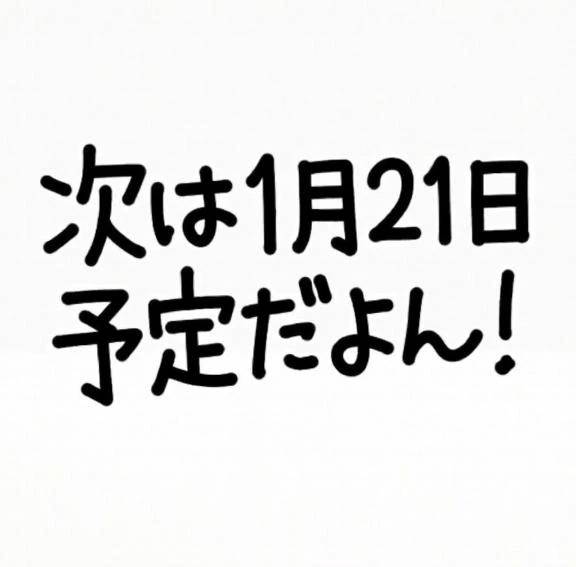 お正月からありがとう🐱