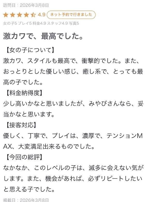 【お礼写メ日記】