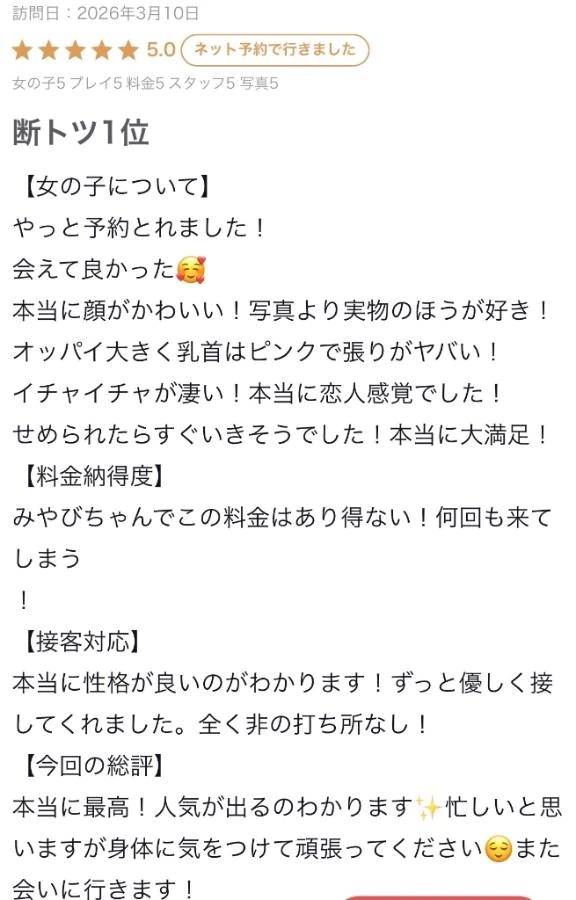 【お礼写メ日記】