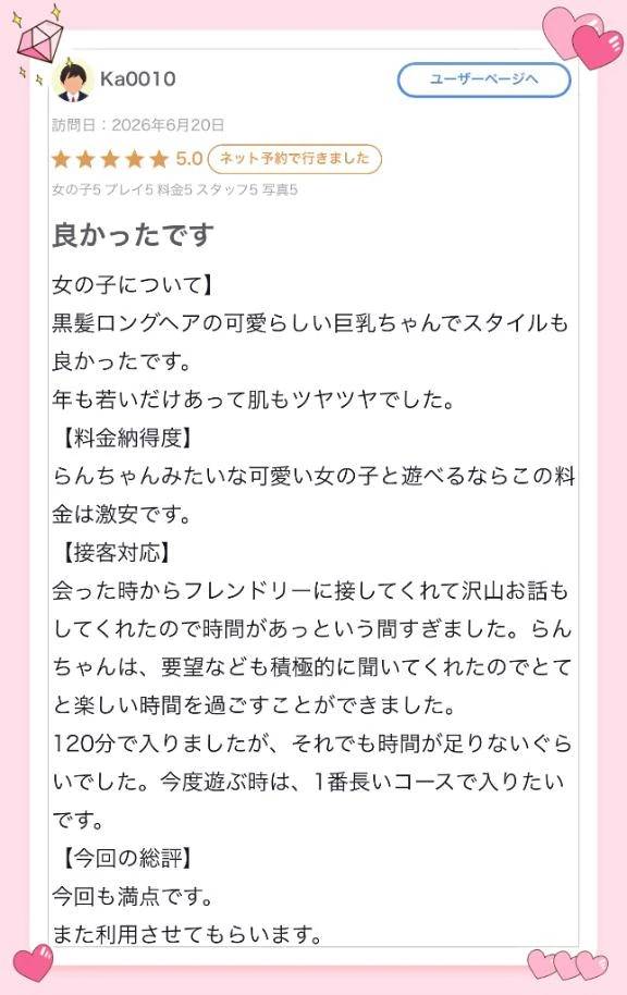 【お礼写メ日記】❤️