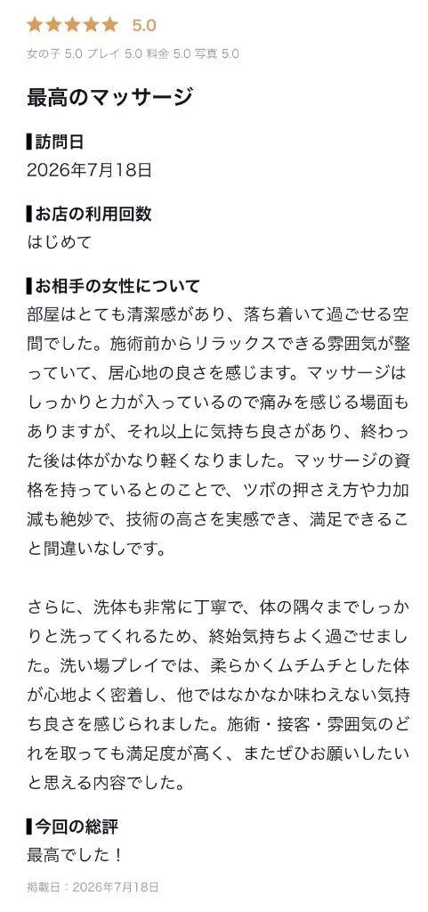 【お礼写メ日記】