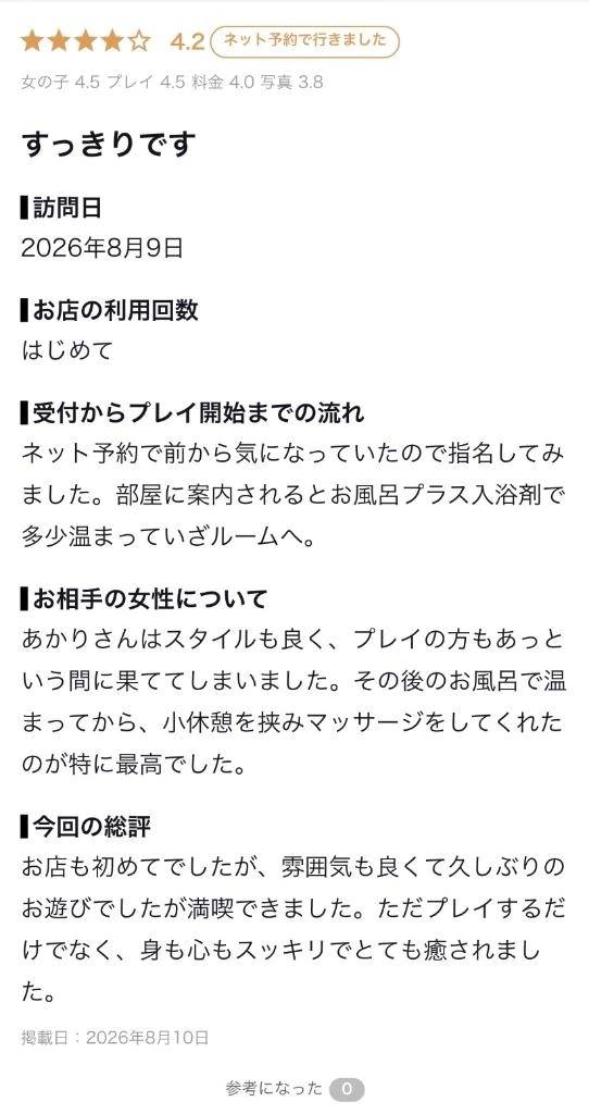 【お礼写メ日記】